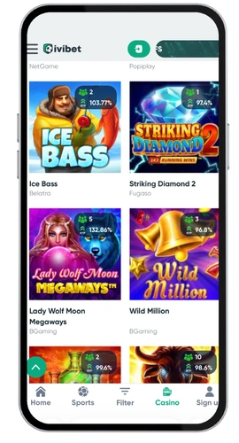 Ivibet Casino app